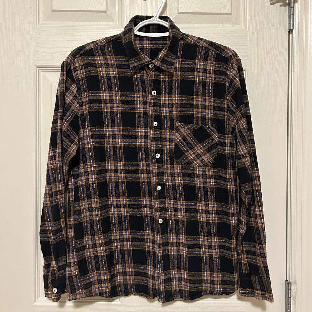 Oak + Fort Cotton Flannel Shirt